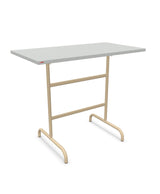 Schaffner Säntis Table haute rabattable 130x70cm h:110cm 