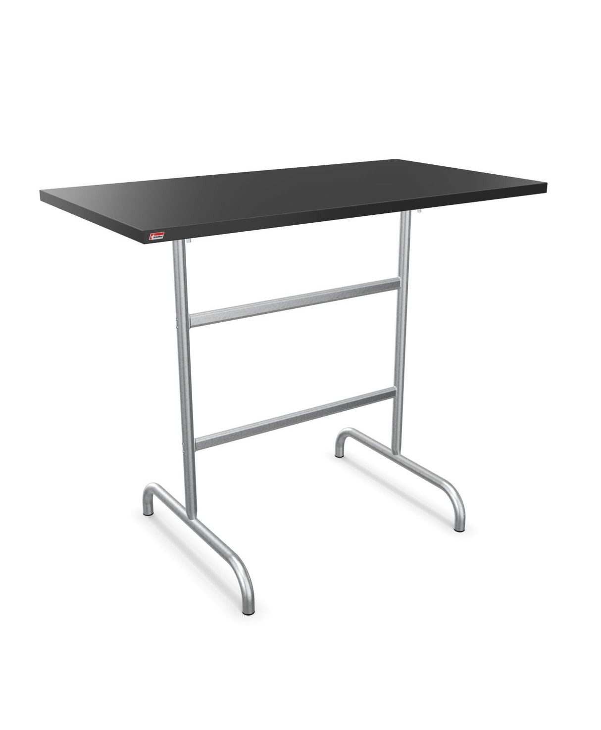 Schaffner Säntis Table haute rabattable 130x70cm h:110cm 