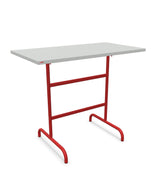 Schaffner Säntis Table haute rabattable 130x70cm h:110cm 