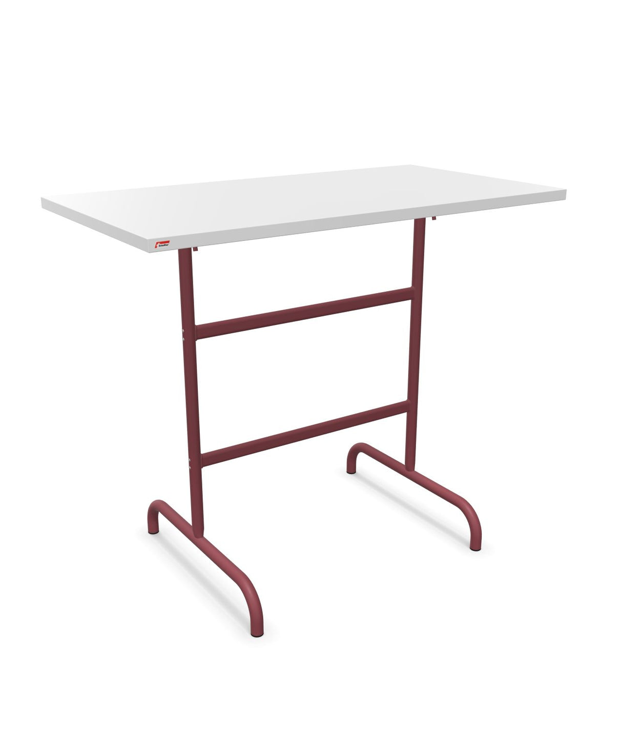 Schaffner Säntis Table haute rabattable 130x70cm h:110cm 