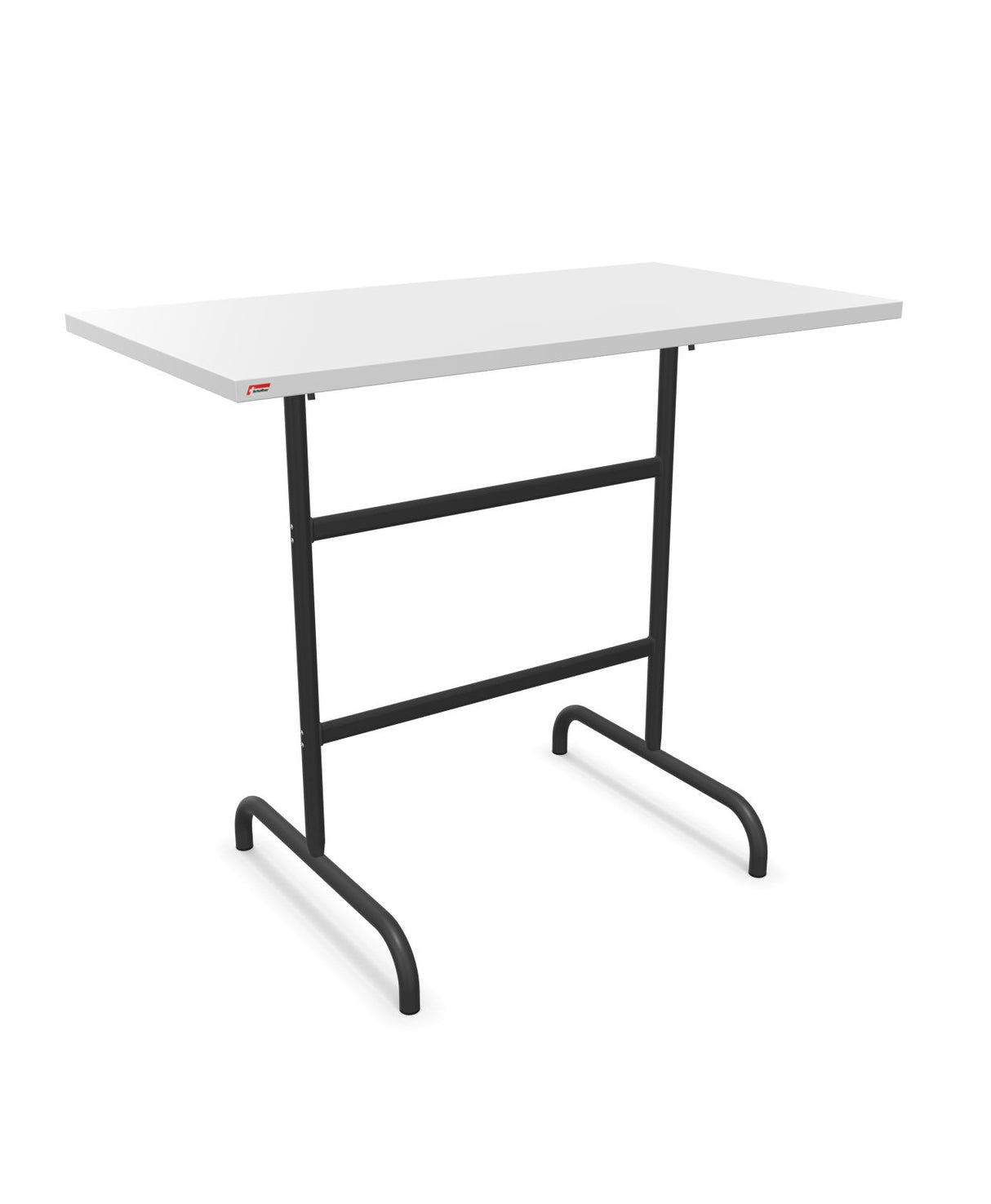 Schaffner Säntis Table haute rabattable 130x70cm h:110cm 