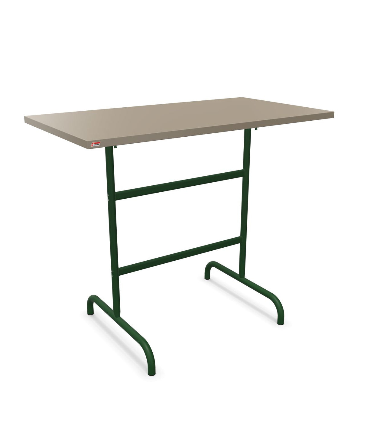 Schaffner Säntis Table haute rabattable 130x70cm h:110cm 
