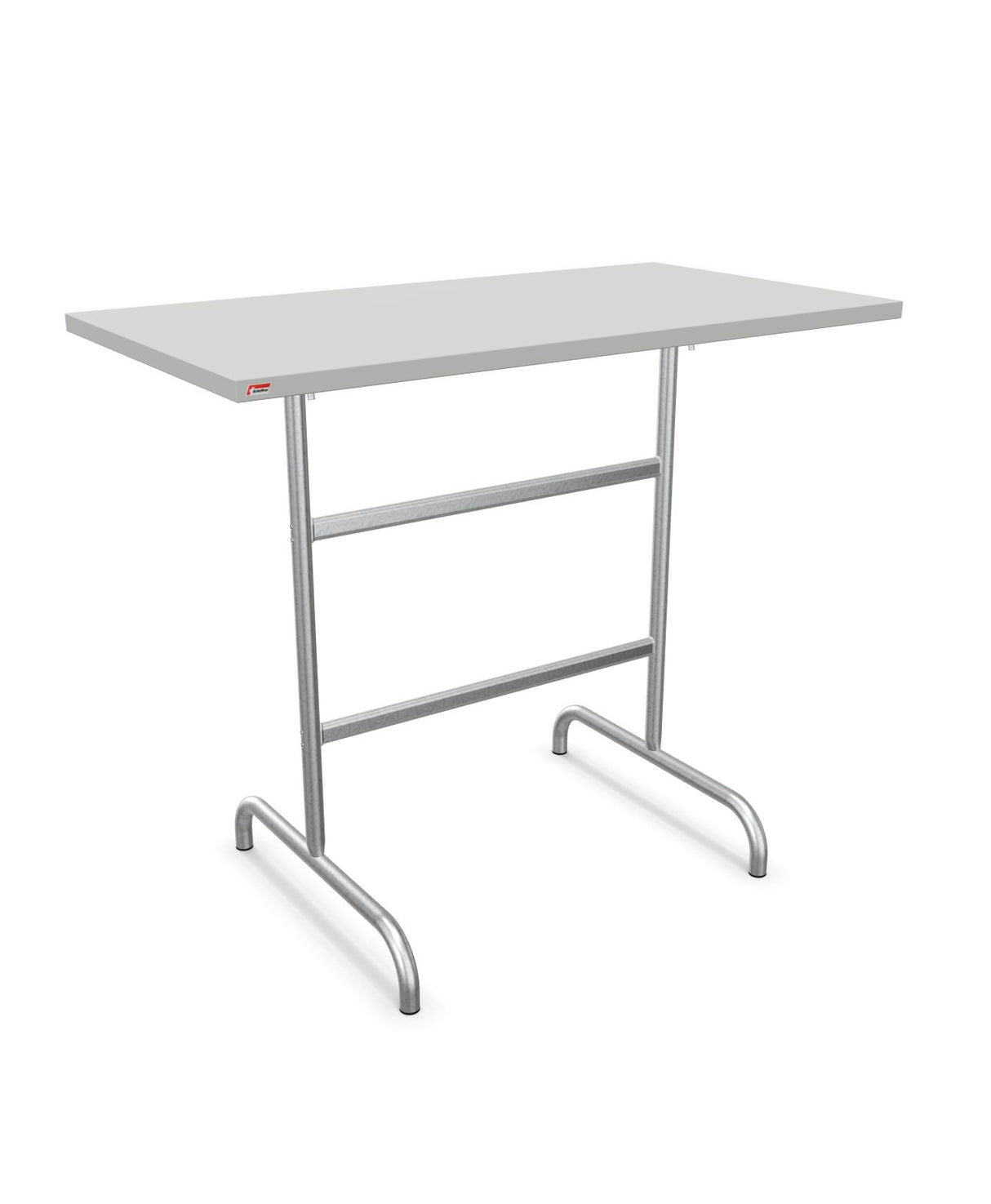 Schaffner Säntis Table haute rabattable 130x70cm h:110cm 