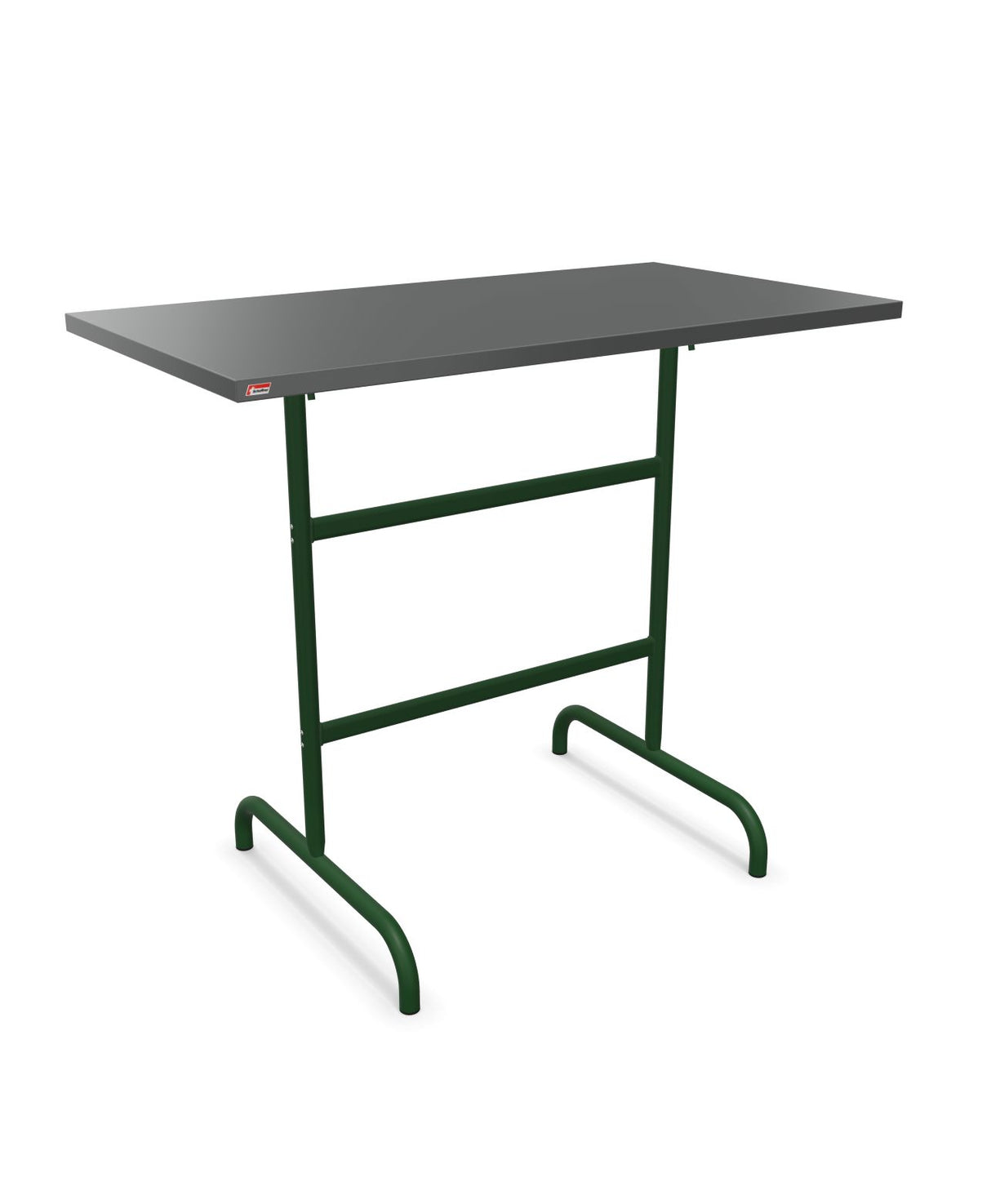 Schaffner Säntis Table haute rabattable 130x70cm h:110cm 