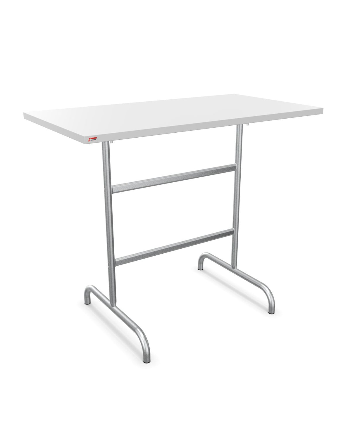 Schaffner Säntis Table haute rabattable 130x70cm h:110cm 