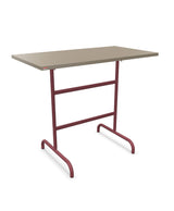 Schaffner Säntis Table haute rabattable 130x70cm h:110cm 