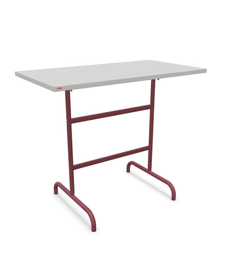 Schaffner Säntis Table haute rabattable 130x70cm h:110cm 