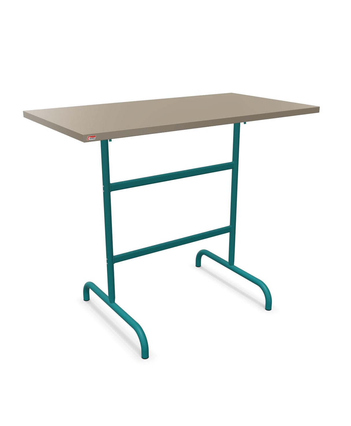 Schaffner Säntis Table haute rabattable 130x70cm h:110cm 