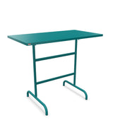 Schaffner Säntis Table haute rabattable 130x70cm h:110cm Bleu Kali 56 Bleu Kali 56 
