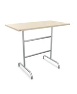Schaffner Säntis Table haute rabattable 130x70cm h:110cm Sable Pastel 15 Galvanisé à chaud 02 