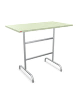Schaffner Säntis Table haute rabattable 130x70cm h:110cm Vert Pastel 64 Galvanisé à chaud 02 