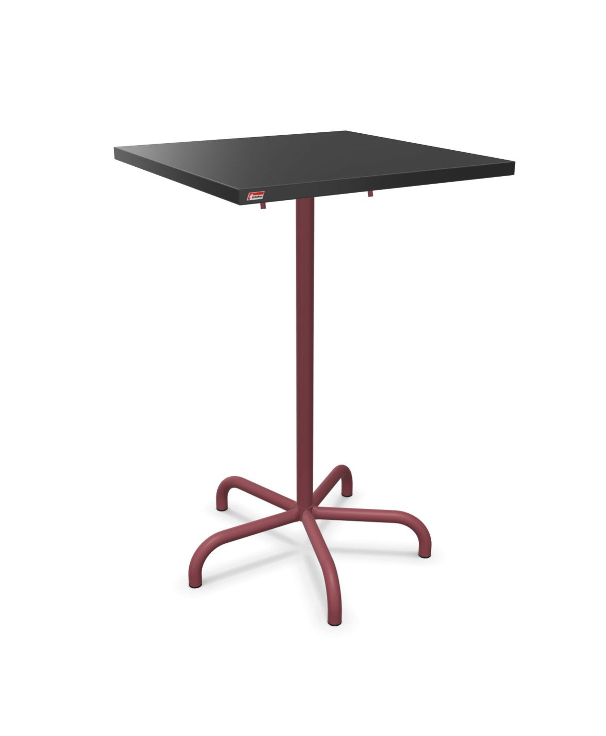 Schaffner Säntis Table haute rabattable 70x70cm h:110cm 