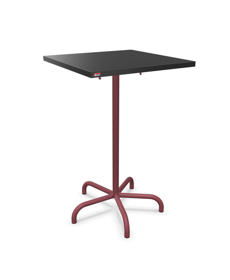 Schaffner Säntis Table haute rabattable 70x70cm h:110cm 