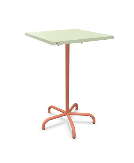 Schaffner Säntis Table haute rabattable 70x70cm h:110cm 