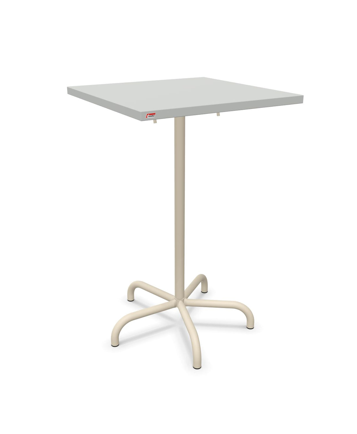 Schaffner Säntis Table haute rabattable 70x70cm h:110cm 