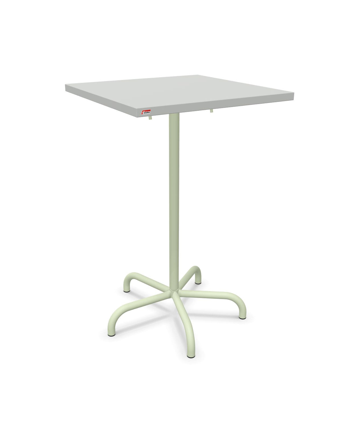 Schaffner Säntis Table haute rabattable 70x70cm h:110cm 