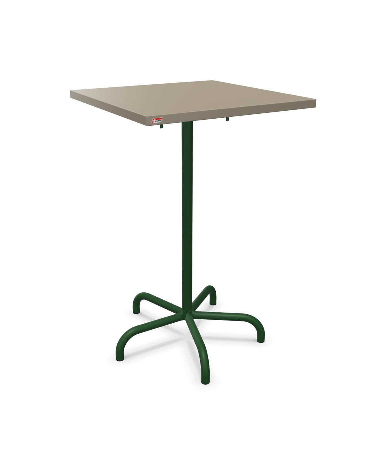 Schaffner Säntis Table haute rabattable 70x70cm h:110cm 