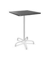 Schaffner Säntis Table haute rabattable 70x70cm h:110cm 