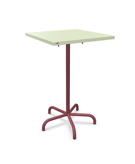 Schaffner Säntis Table haute rabattable 70x70cm h:110cm 