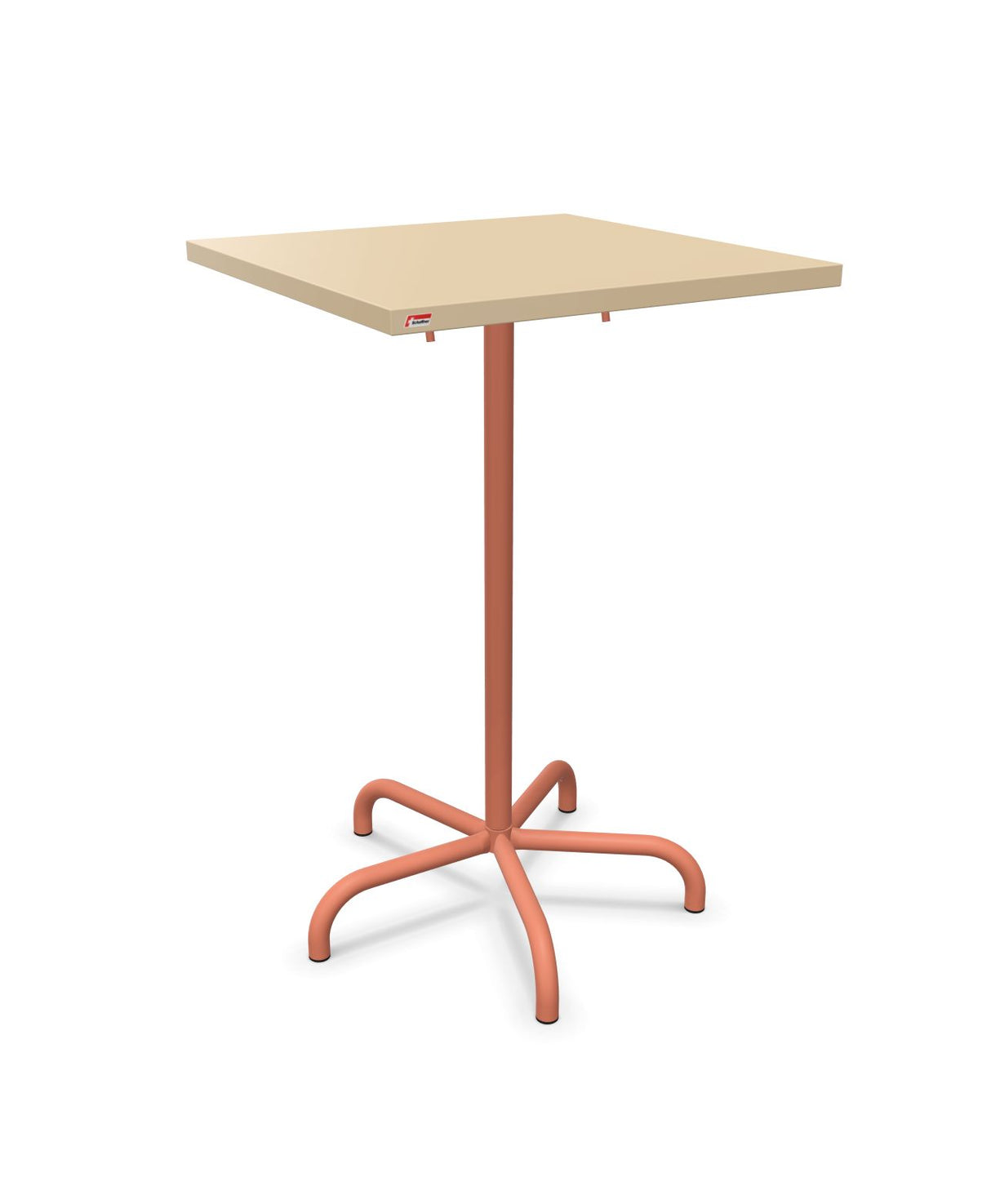 Schaffner Säntis Table haute rabattable 70x70cm h:110cm 