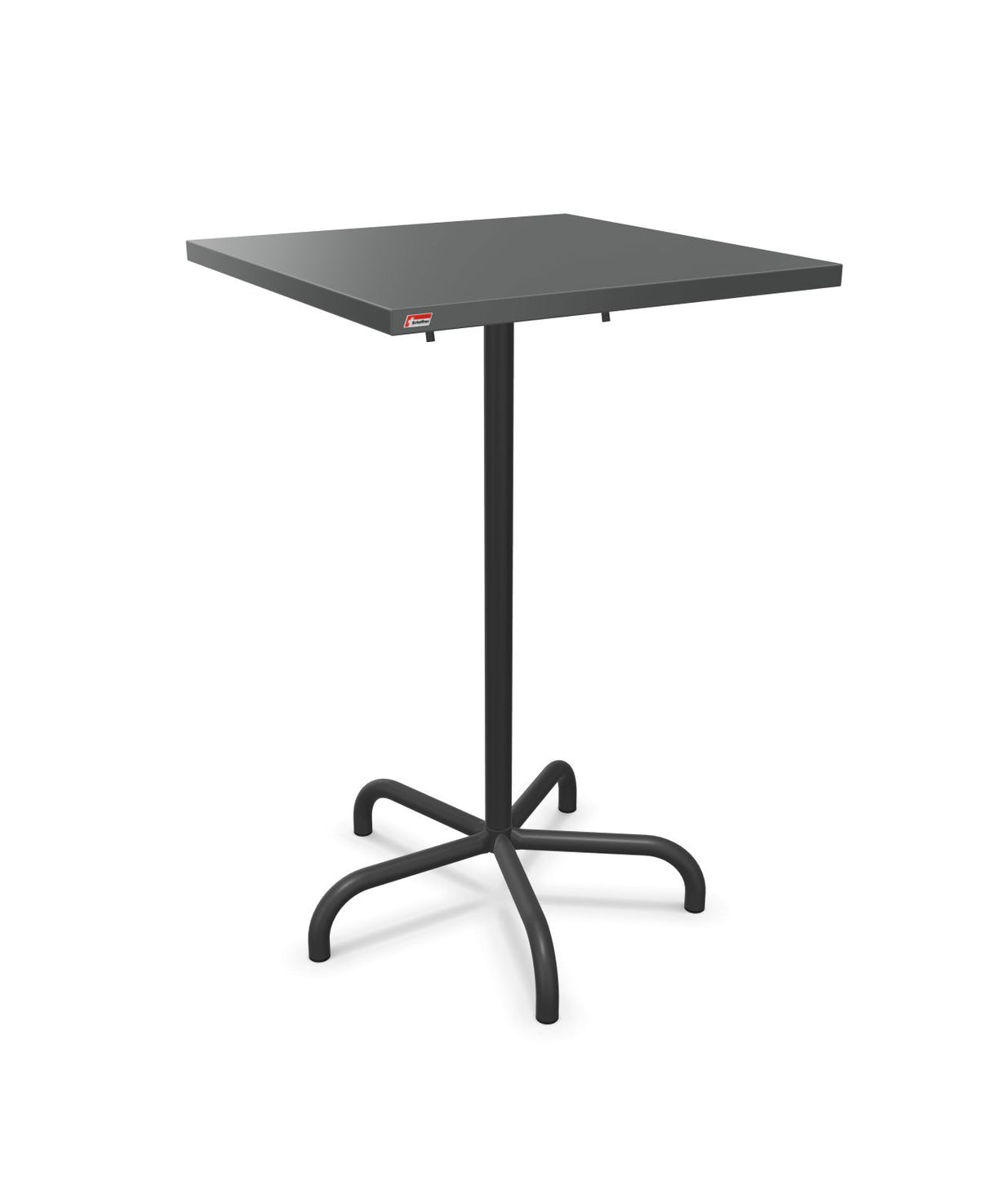 Schaffner Säntis Table haute rabattable 70x70cm h:110cm 