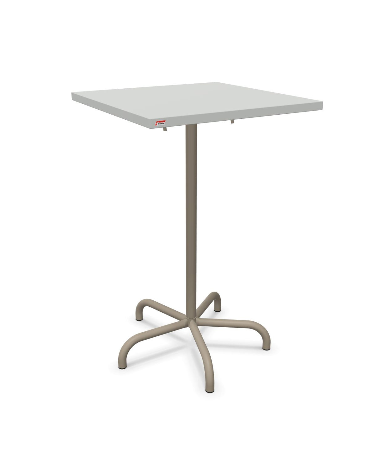 Schaffner Säntis Table haute rabattable 70x70cm h:110cm 