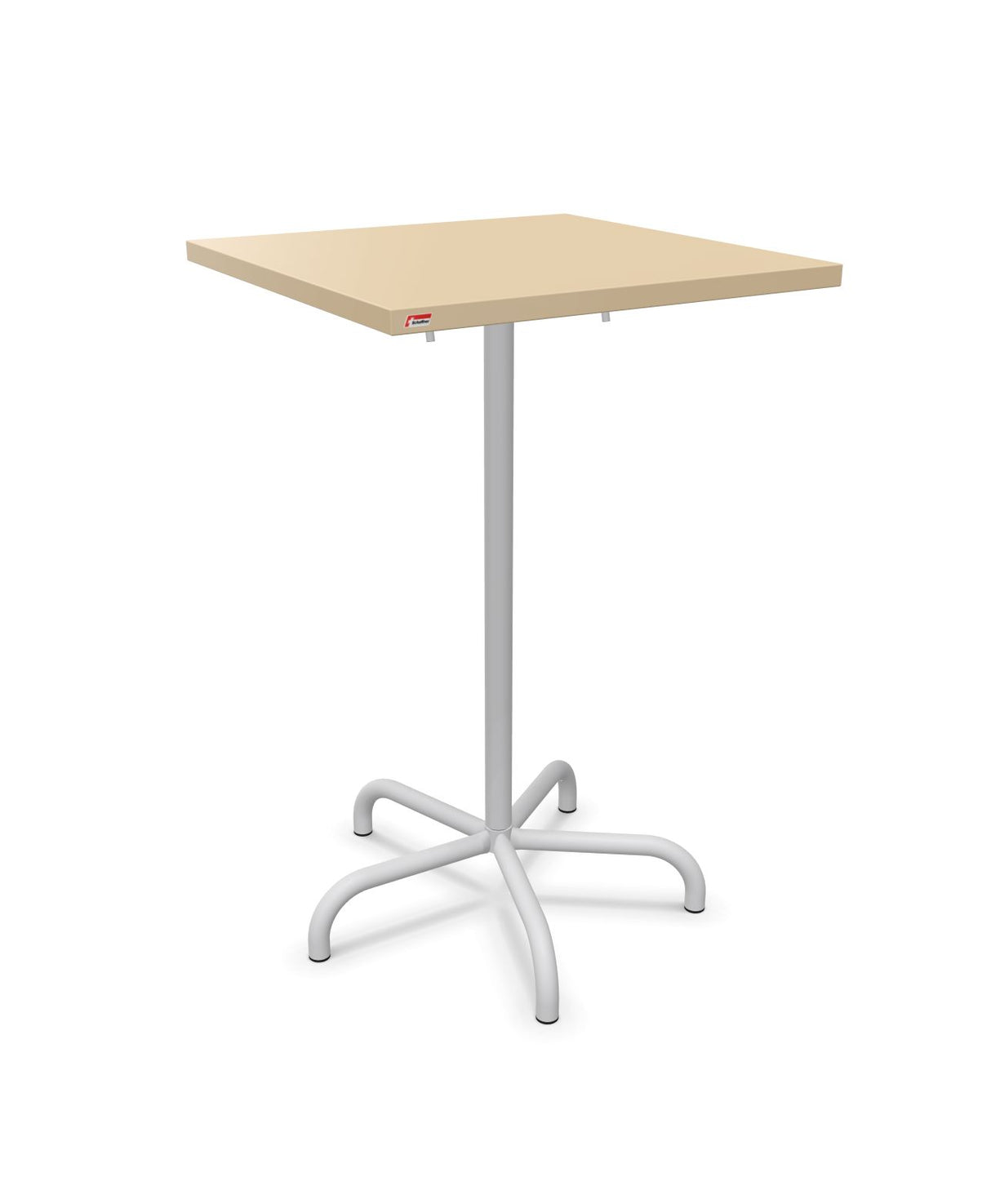 Schaffner Säntis Table haute rabattable 70x70cm h:110cm 