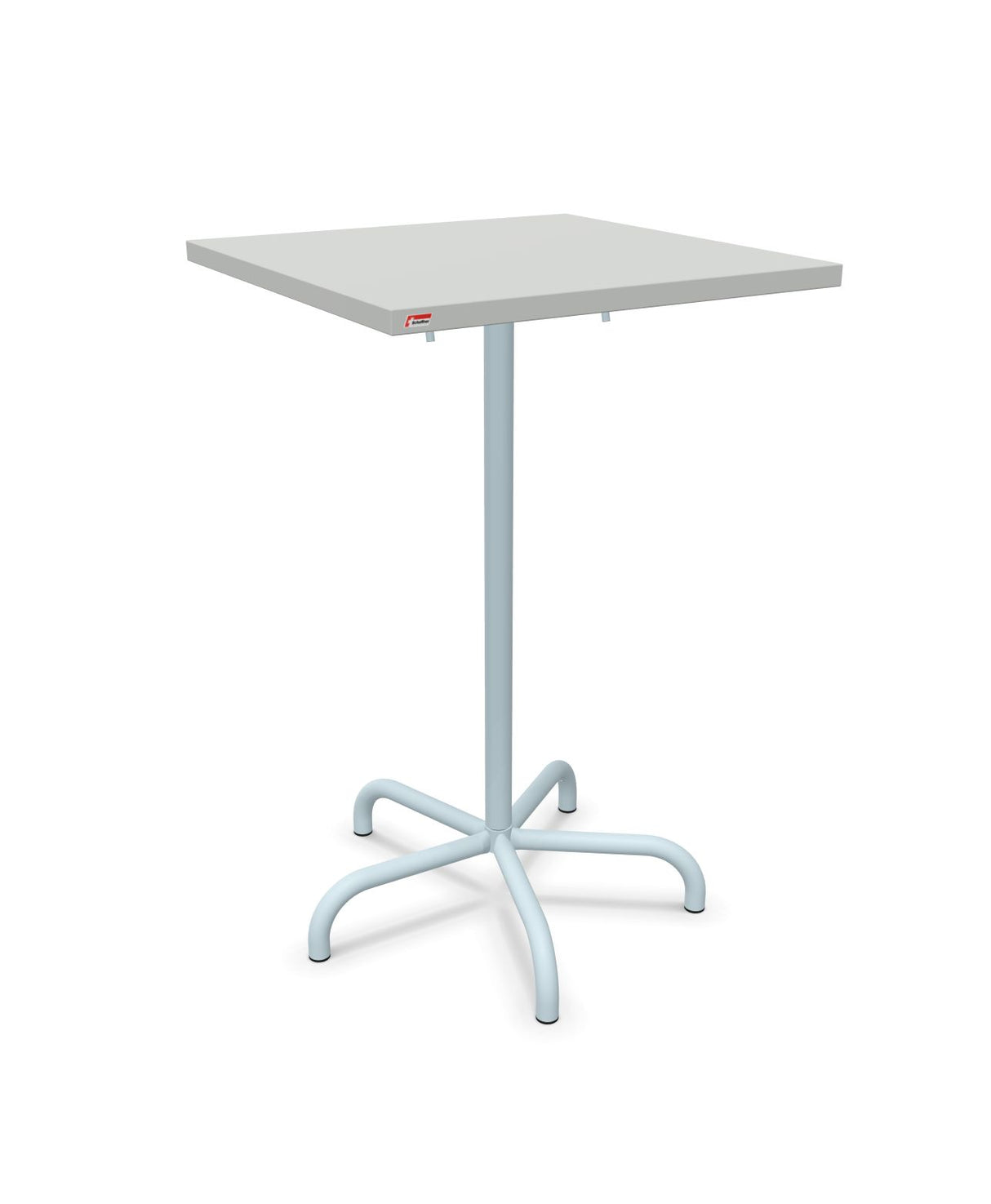 Schaffner Säntis Table haute rabattable 70x70cm h:110cm 