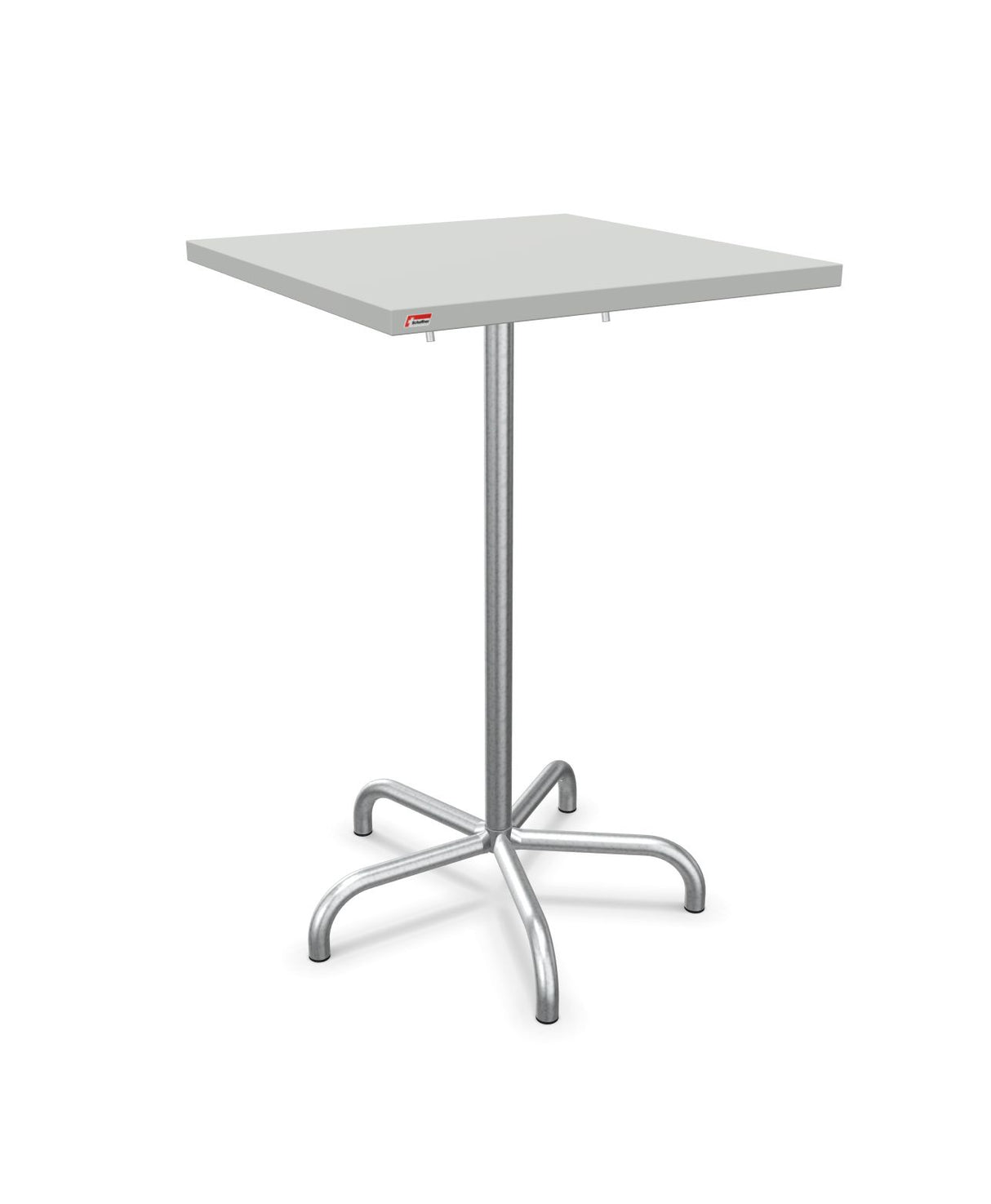 Schaffner Säntis Table haute rabattable 70x70cm h:110cm 