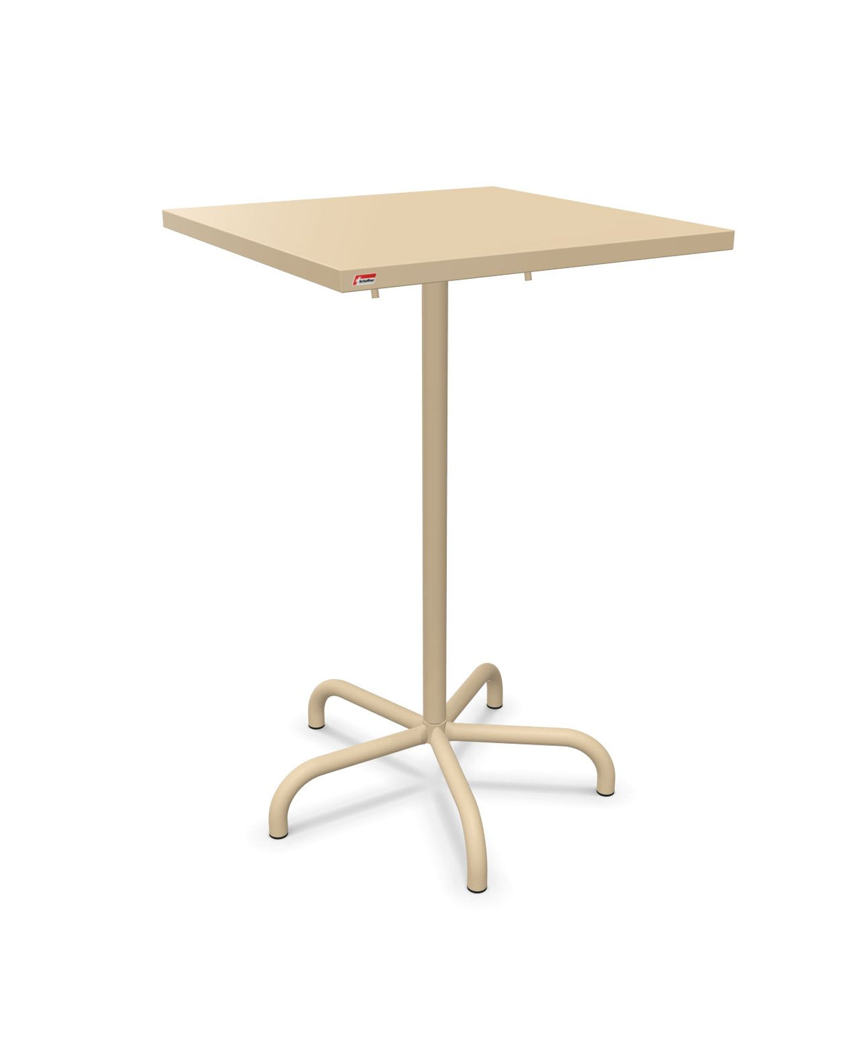Schaffner Säntis Table haute rabattable 70x70cm h:110cm 