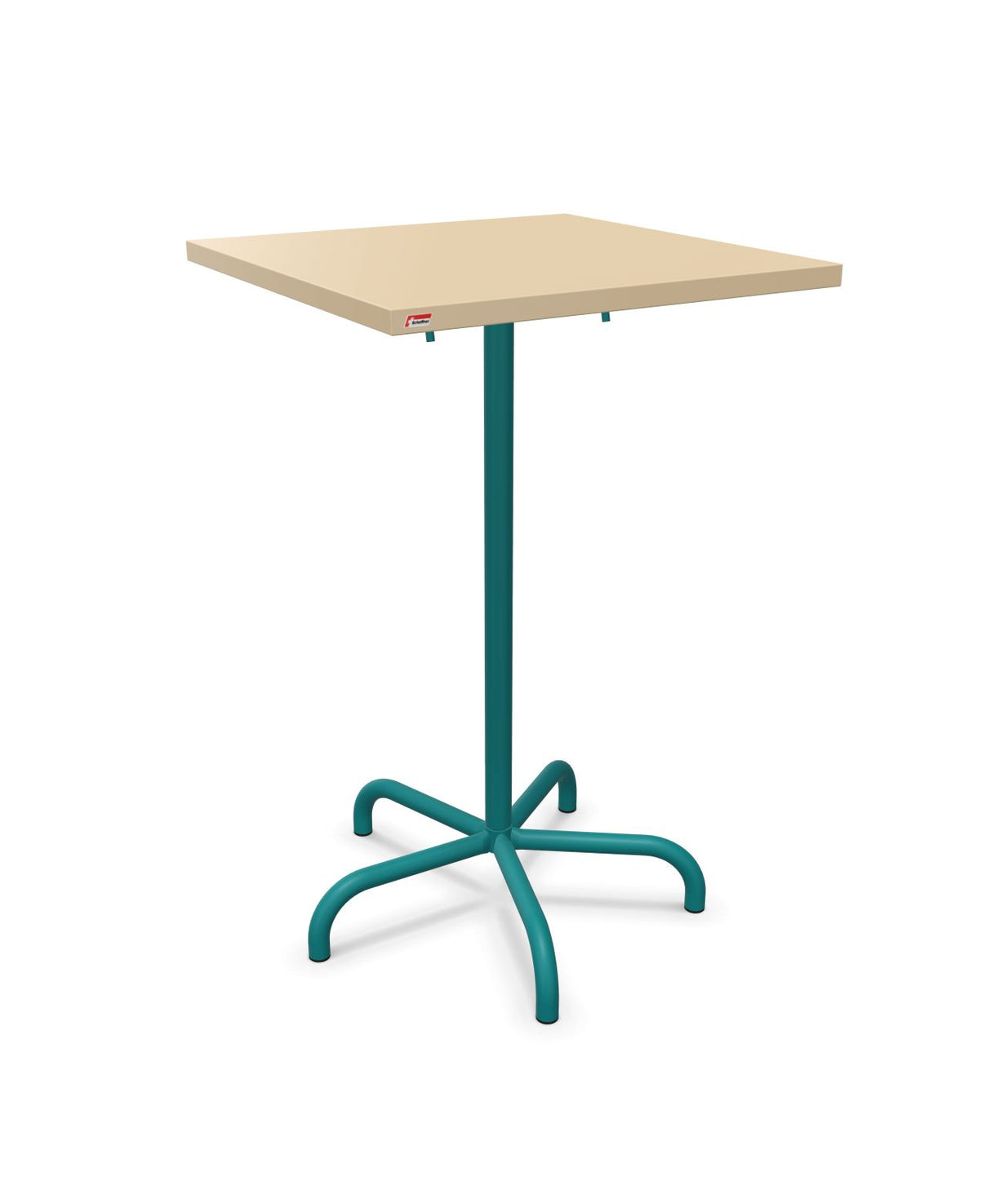 Schaffner Säntis Table haute rabattable 70x70cm h:110cm 