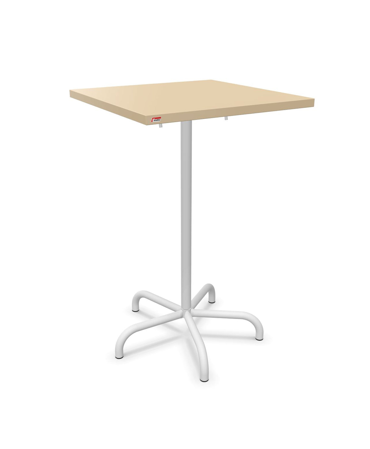 Schaffner Säntis Table haute rabattable 70x70cm h:110cm 