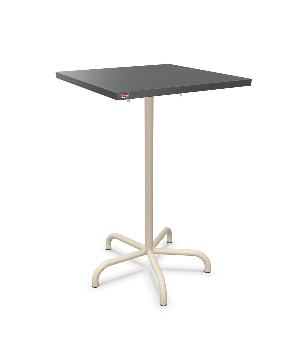 Schaffner Säntis Table haute rabattable 70x70cm h:110cm 