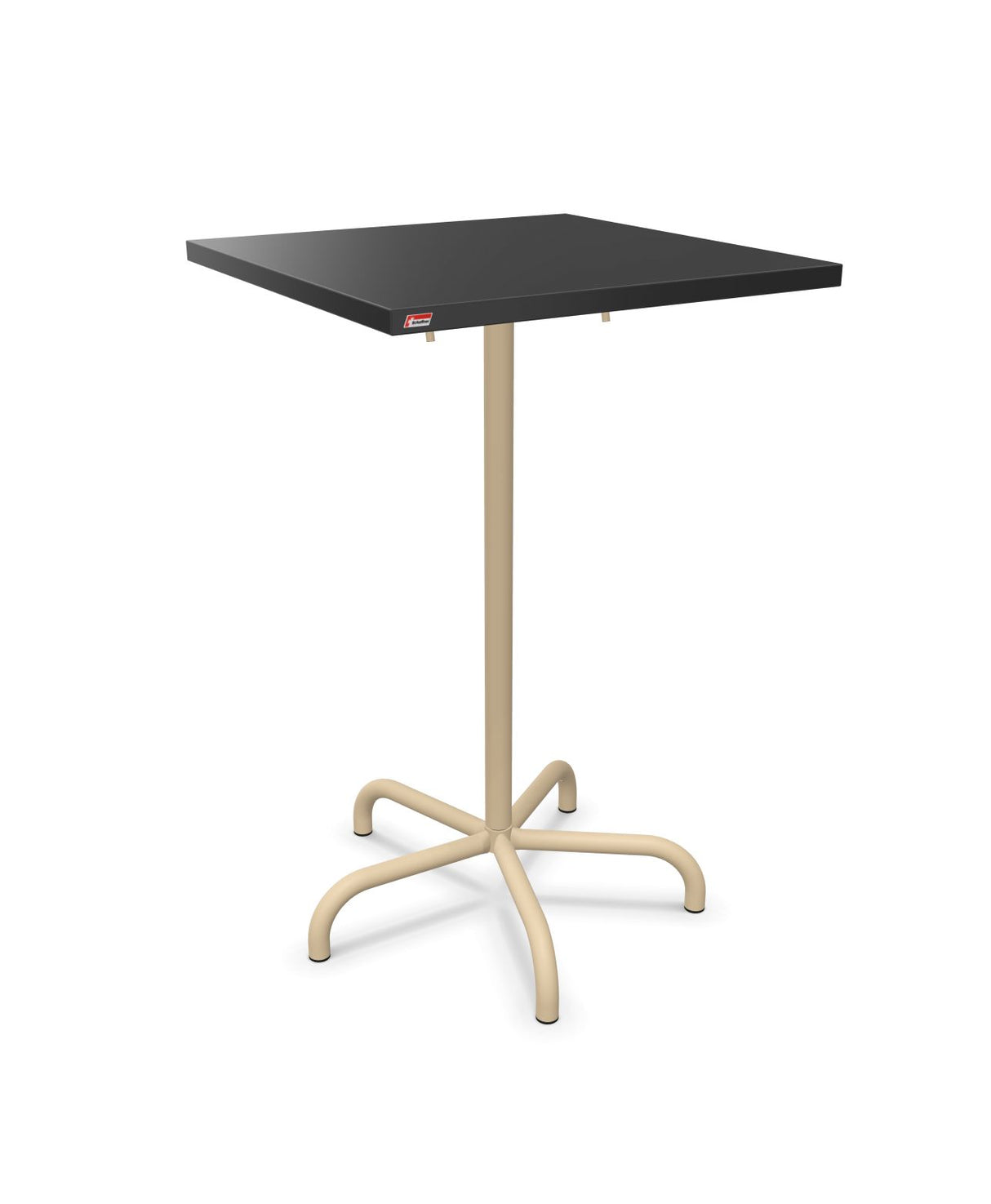 Schaffner Säntis Table haute rabattable 70x70cm h:110cm 