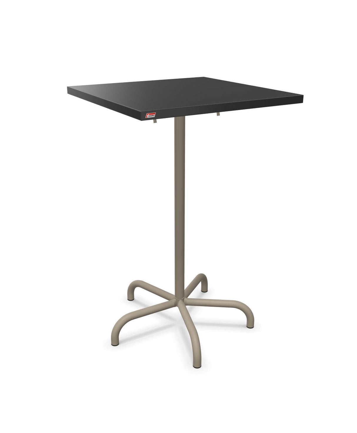 Schaffner Säntis Table haute rabattable 70x70cm h:110cm 