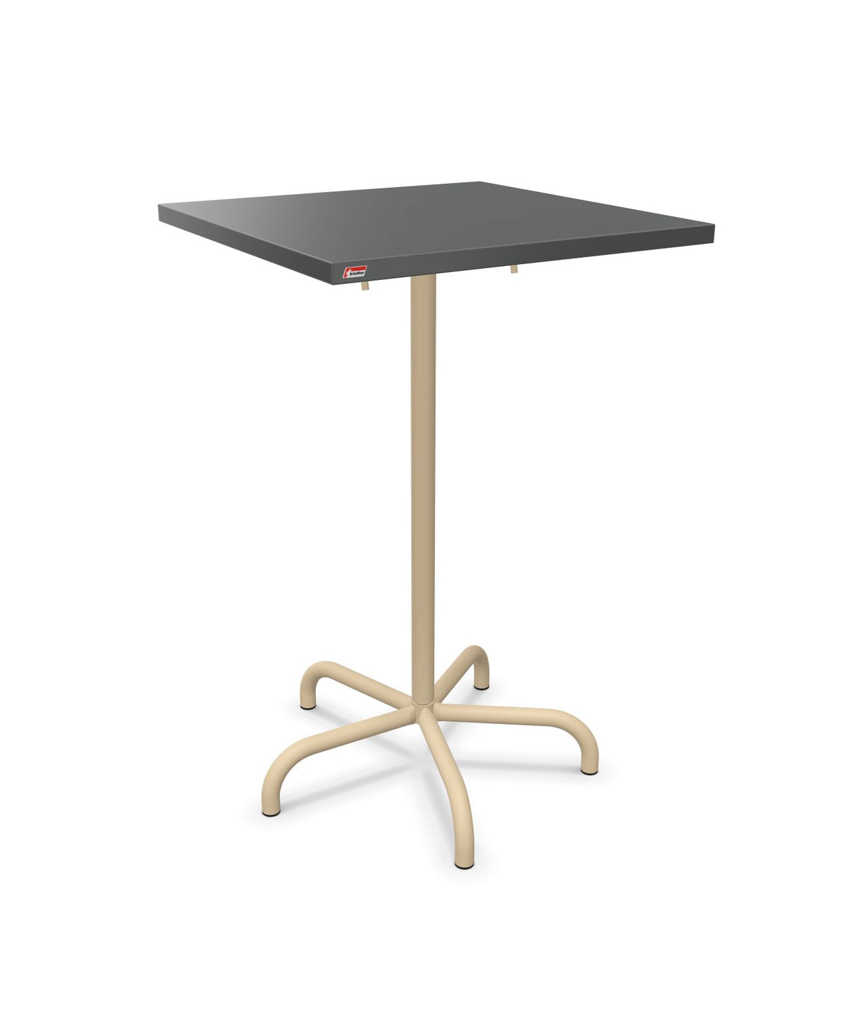 Schaffner Säntis Table haute rabattable 70x70cm h:110cm 