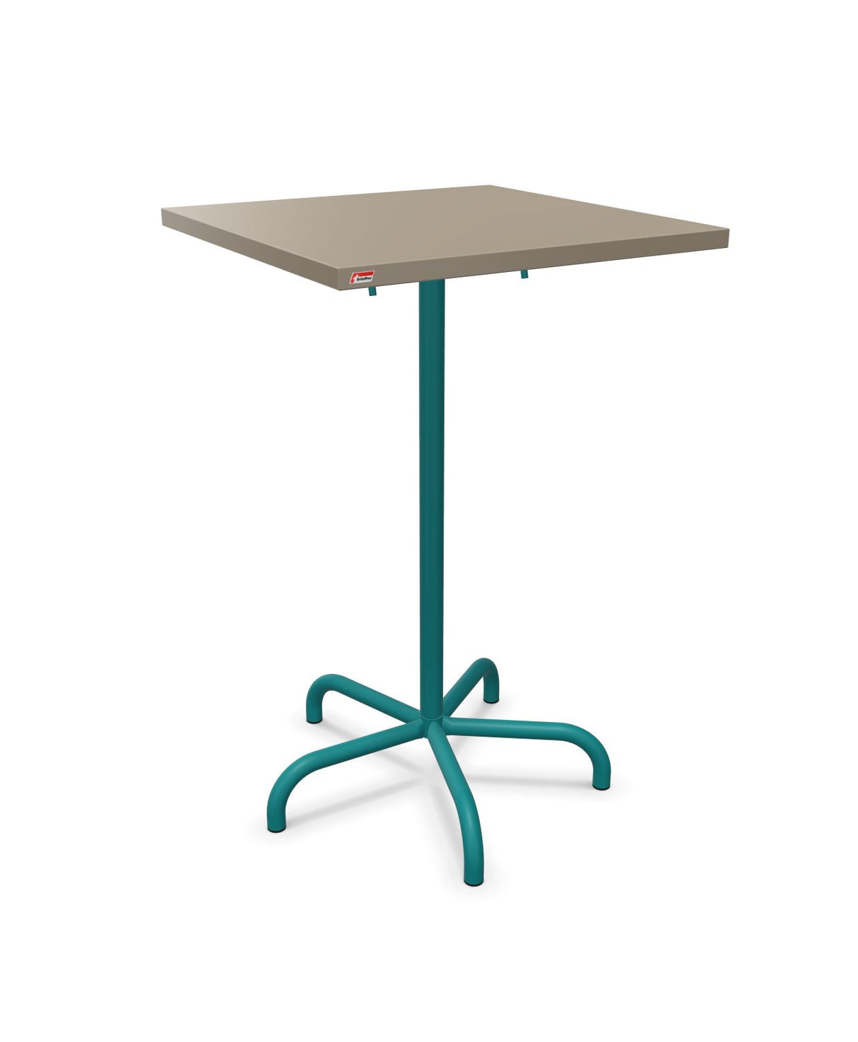 Schaffner Säntis Table haute rabattable 70x70cm h:110cm 