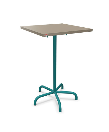 Schaffner Säntis Table haute rabattable 70x70cm h:110cm 