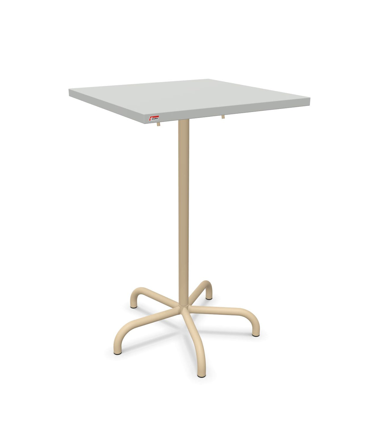 Schaffner Säntis Table haute rabattable 70x70cm h:110cm 