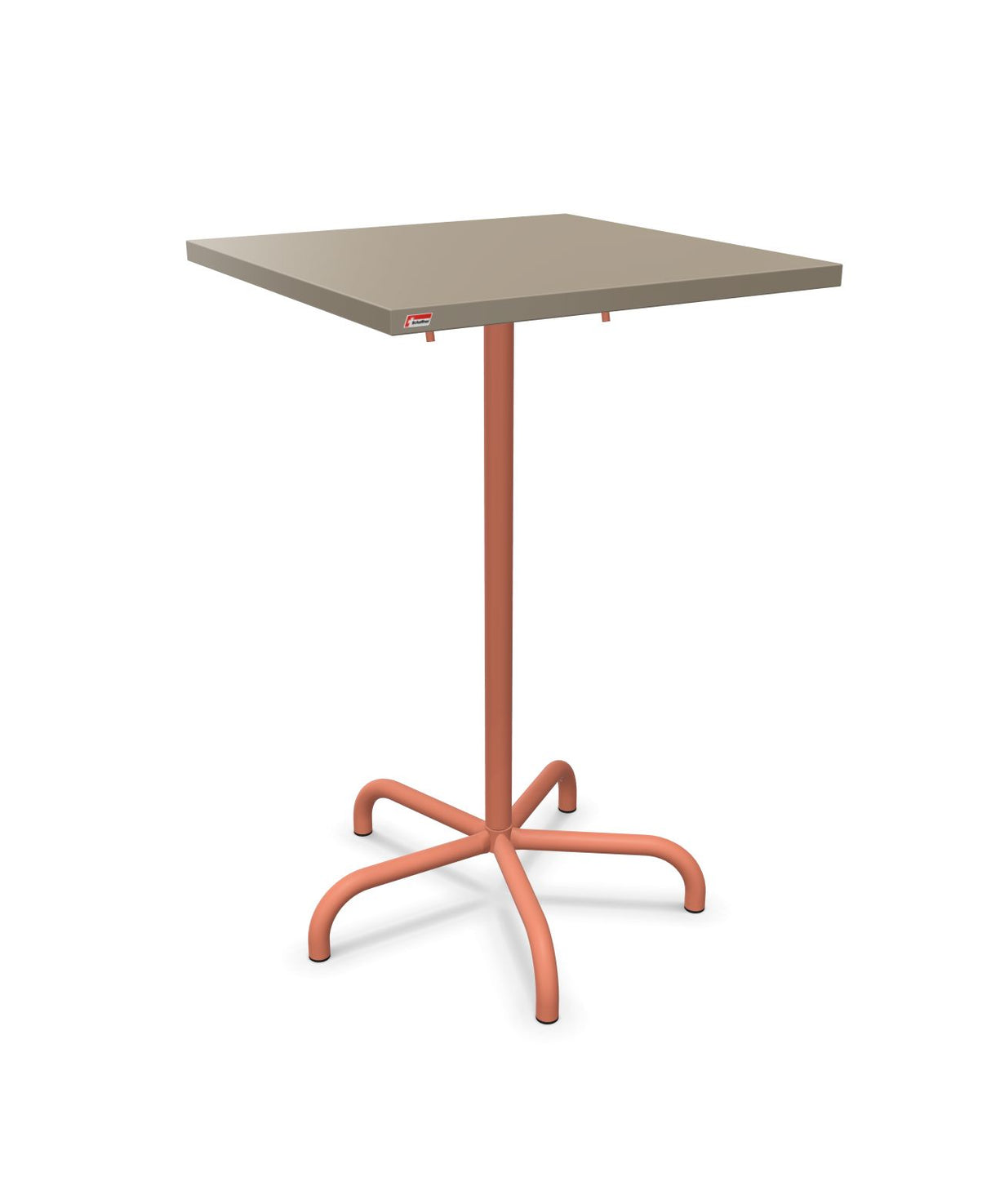 Schaffner Säntis Table haute rabattable 70x70cm h:110cm 