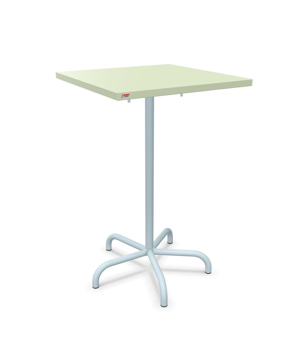 Schaffner Säntis Table haute rabattable 70x70cm h:110cm 