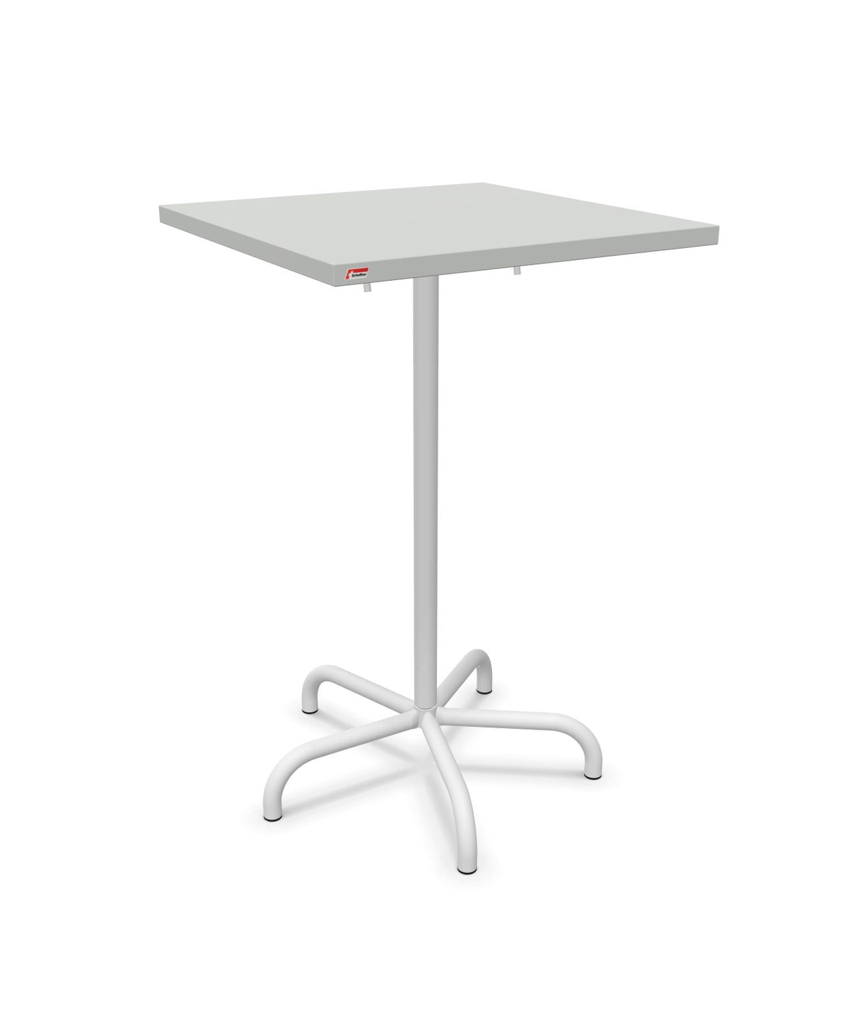 Schaffner Säntis Table haute rabattable 70x70cm h:110cm 