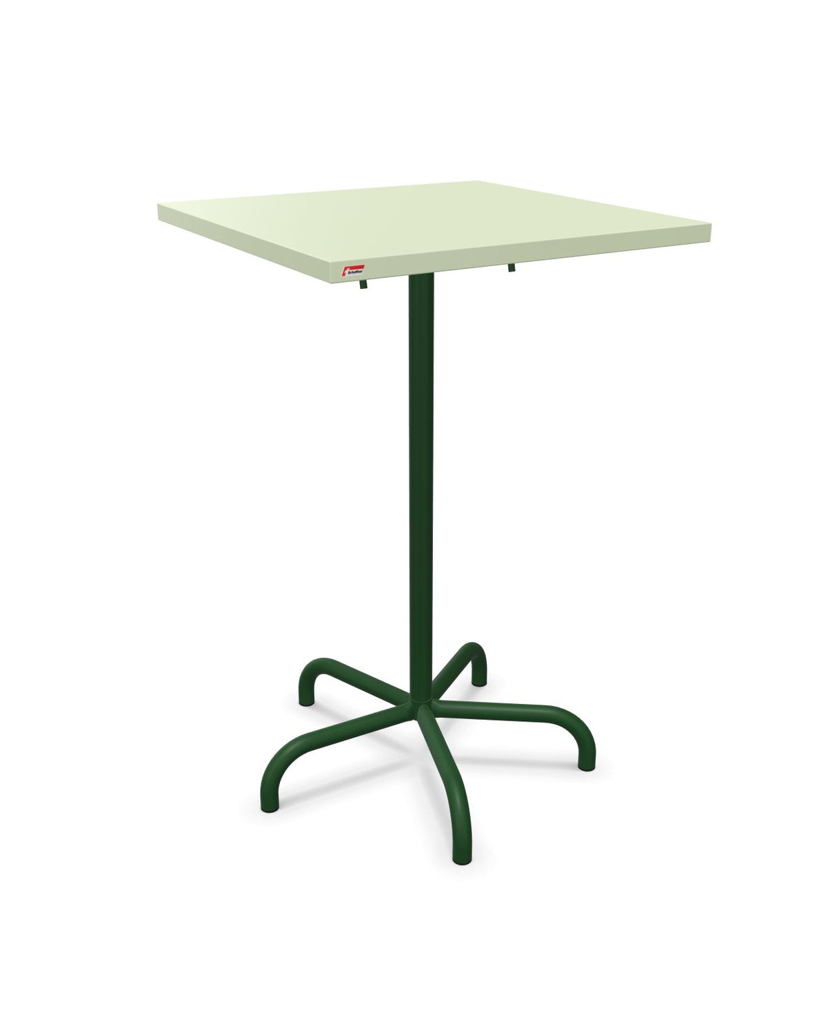 Schaffner Säntis Table haute rabattable 70x70cm h:110cm 