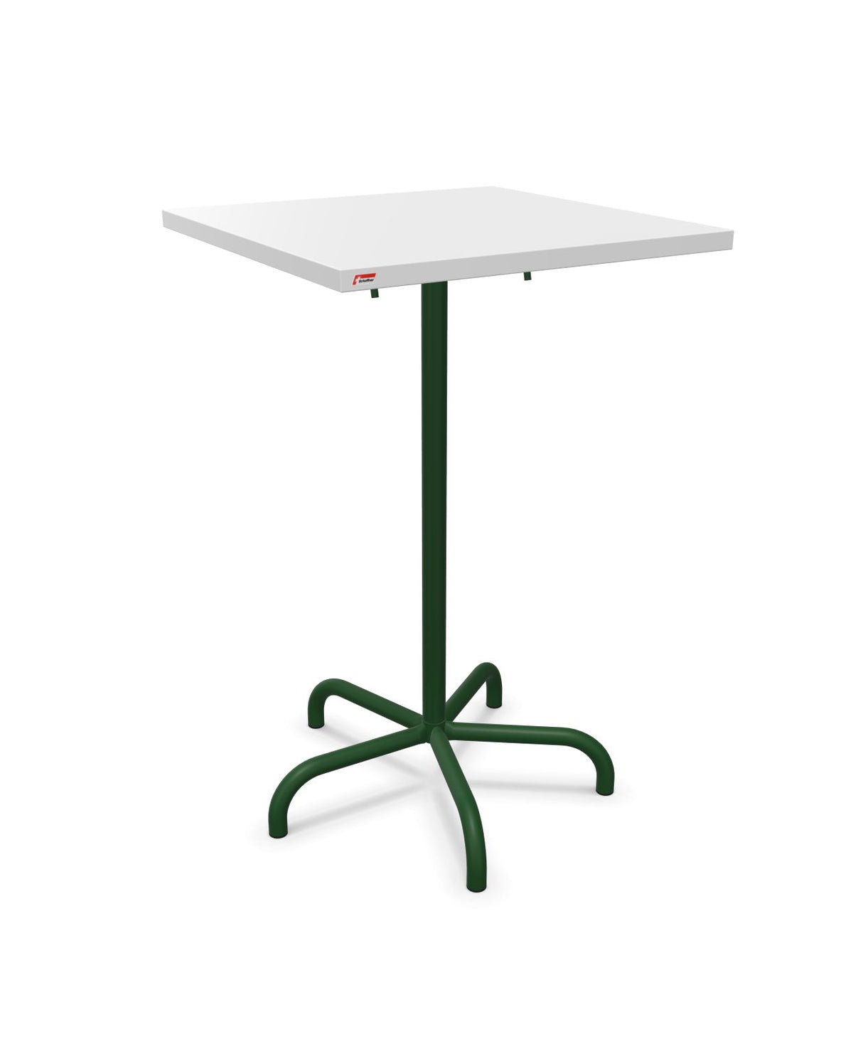 Schaffner Säntis Table haute rabattable 70x70cm h:110cm 