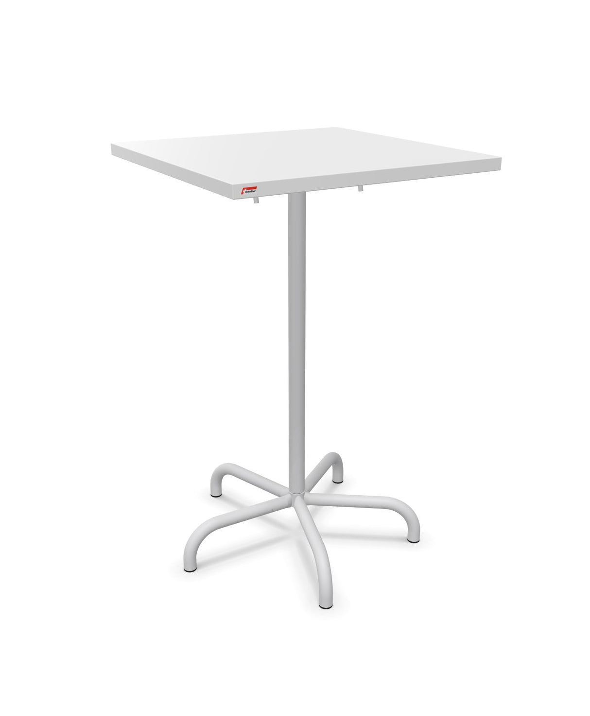 Schaffner Säntis Table haute rabattable 70x70cm h:110cm 