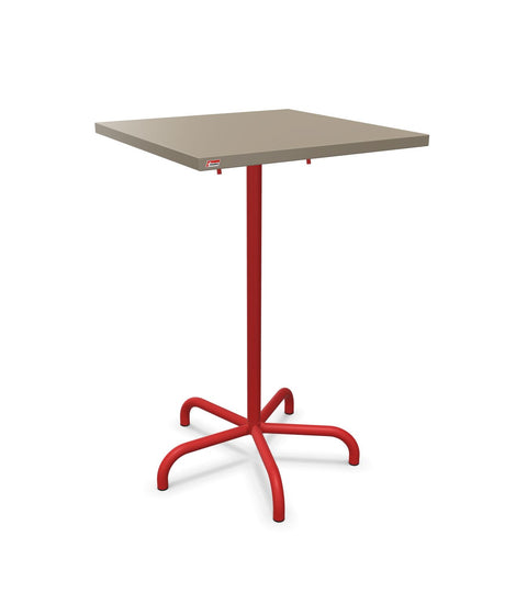Schaffner Säntis Table haute rabattable 70x70cm h:110cm 