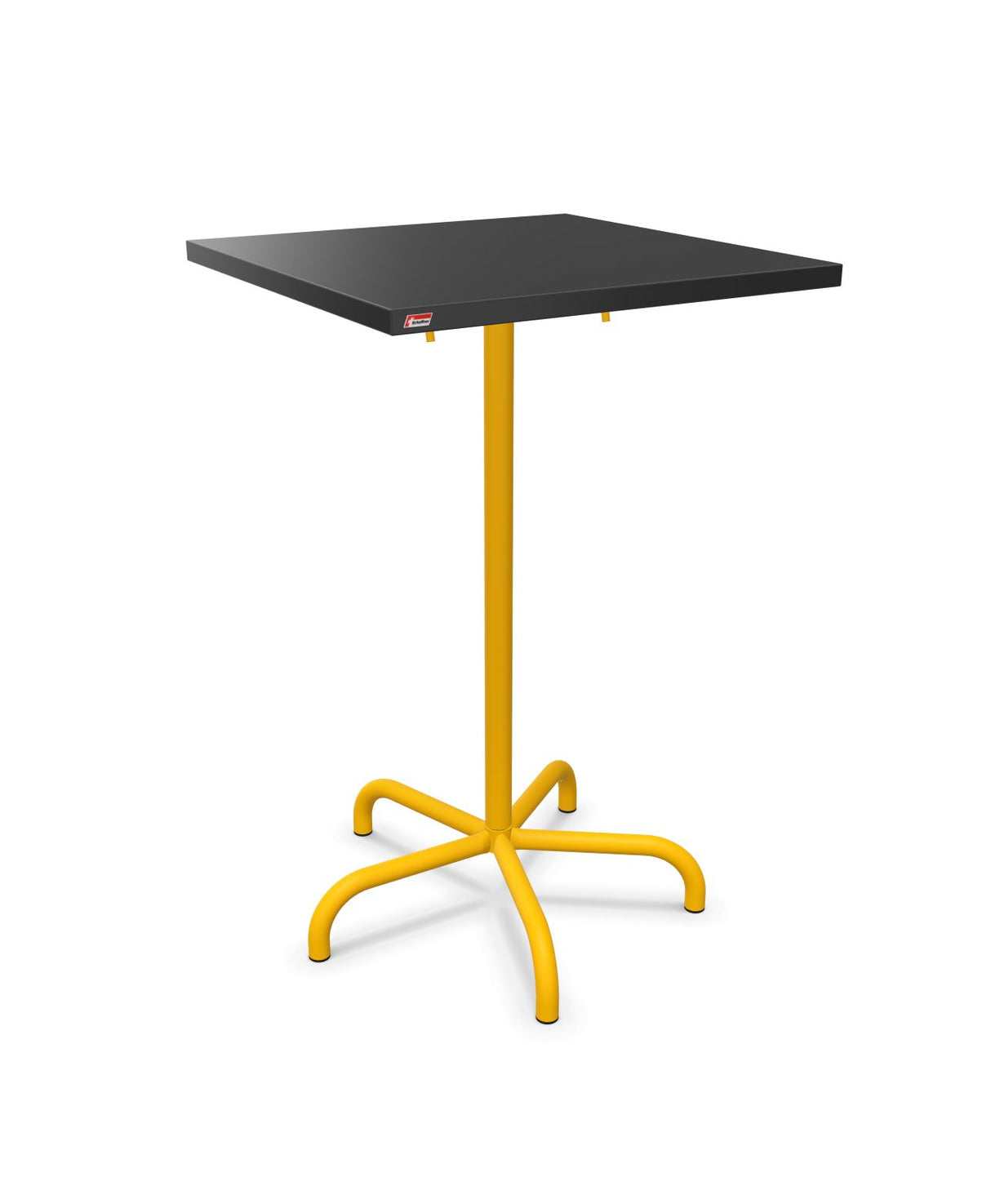 Schaffner Säntis Table haute rabattable 70x70cm h:110cm 