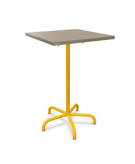 Schaffner Säntis Table haute rabattable 70x70cm h:110cm 