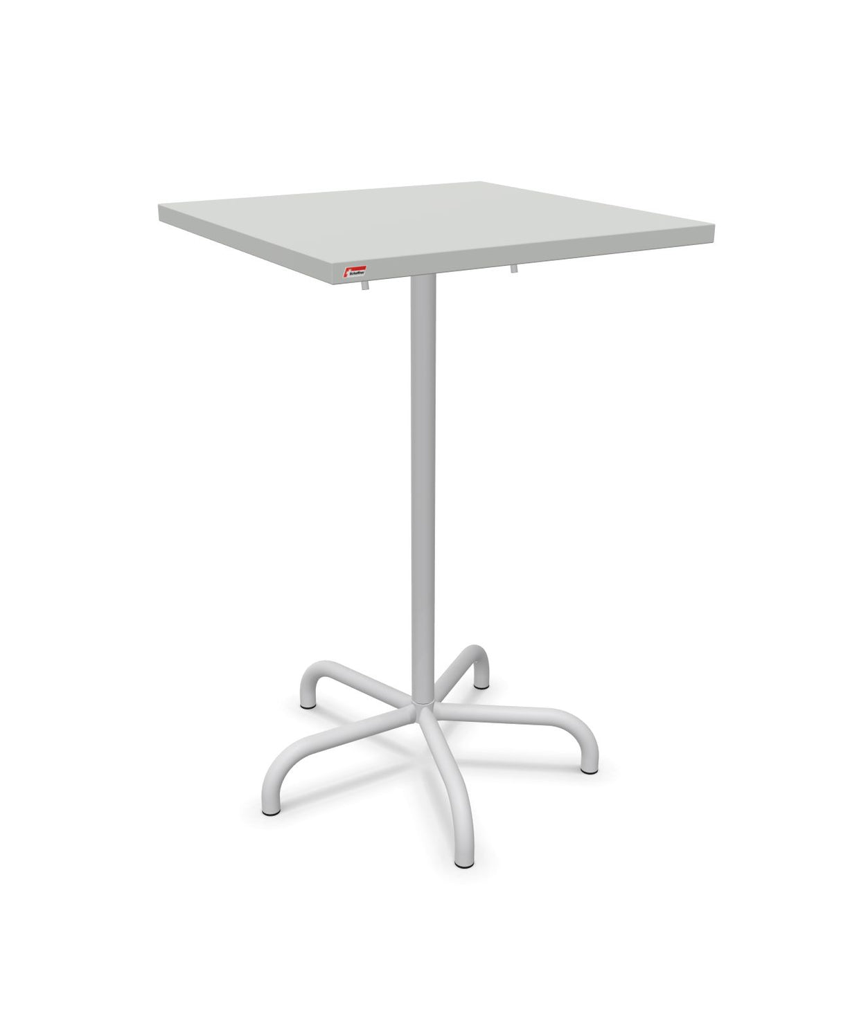 Schaffner Säntis Table haute rabattable 70x70cm h:110cm 