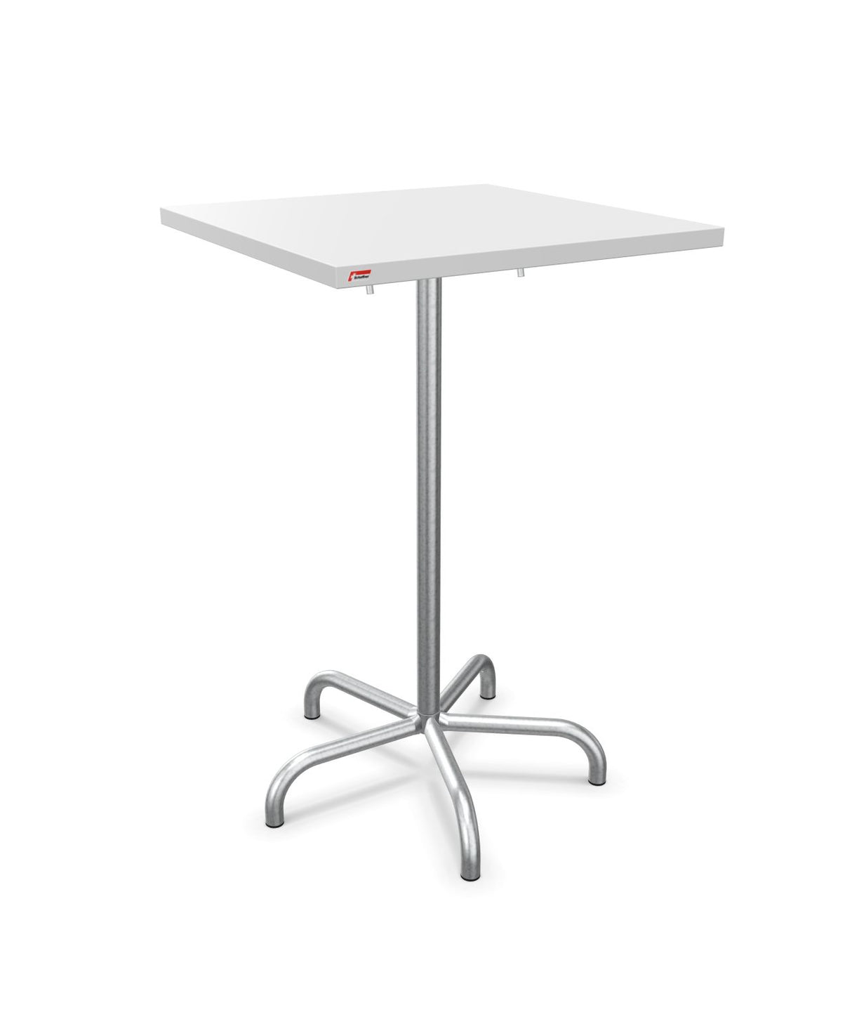 Schaffner Säntis Table haute rabattable 70x70cm h:110cm 